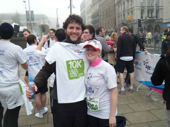 Alison & Ed Alison & Ed at the Finish Line