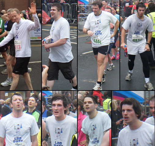 The Finish Line!! Lab Rats hit the Abbey Dash finish line