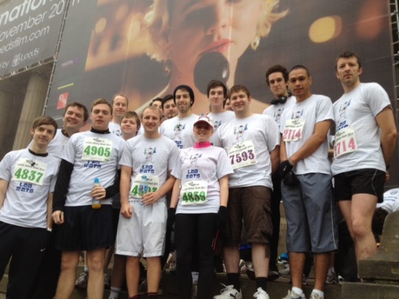 Lab Rats Run the Abbey Dash 11 Lab Rats running the Abbey Dash