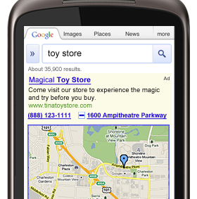 Click to Call Mobile PPC Ad