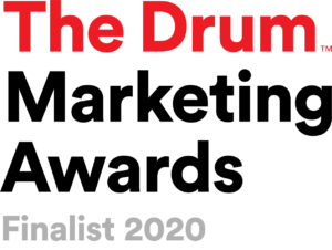 The logo for The Drum Marketing Awards Finalists 2020.