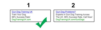 Adwords Click Through Rates