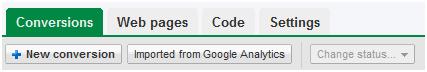Import Conversion data from Google Analytics