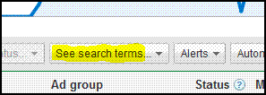 Click to See Search Terms in your PPC account