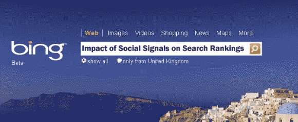 Social Signals affect Search Rankings