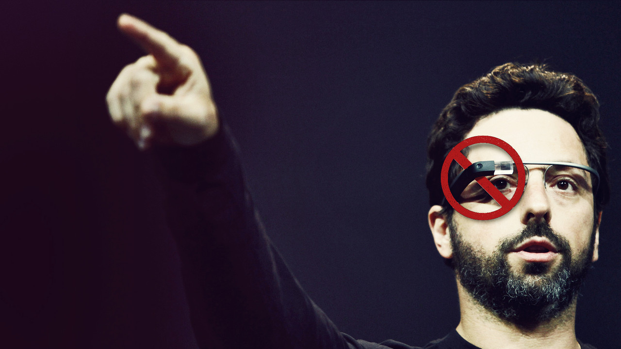 Sergey Brin Google Glass 