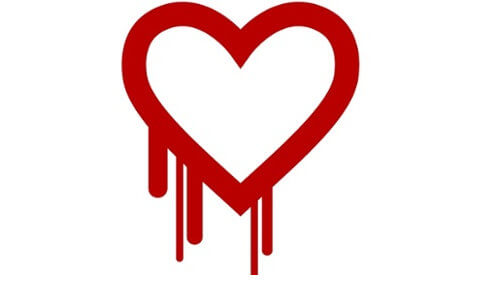 Heartbleed stock photo