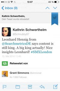 Tweet about content is still king