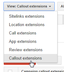 callout extensions