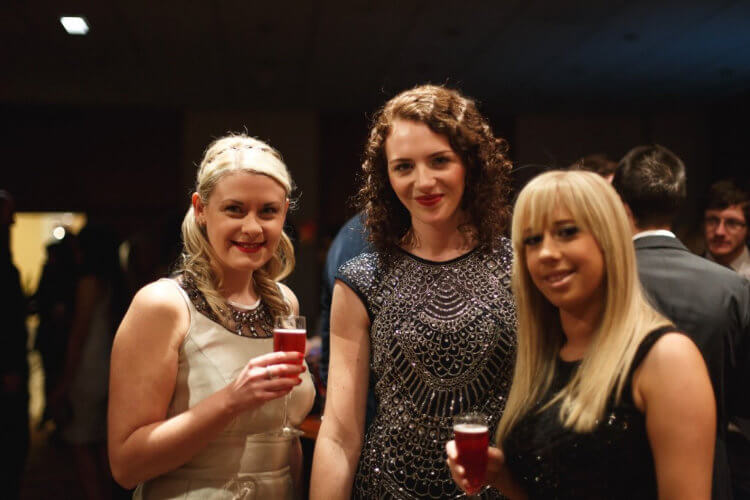Left to right: Laura Clarke, Danielle Birch and Nicola Winters
