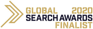 The Global Search Awards 2020 Finalist logo.